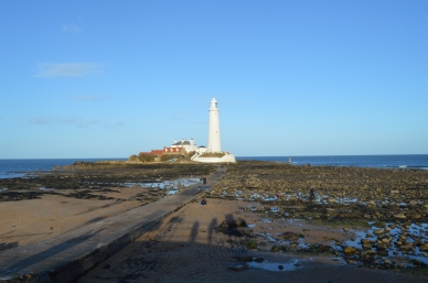 Approaching St. Mary's Lighthouse